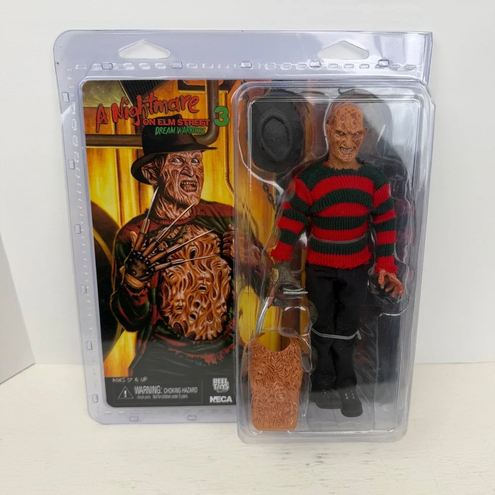 NECA Nightmare on Elm Street 3 Dream Warriors Freddy Krueger 8" Clothed Figure - Picture 1 of 3